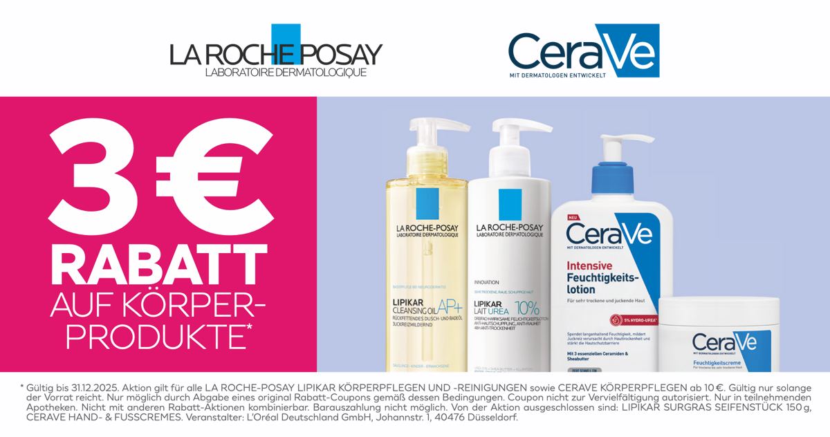 LaRochePosay & CeraVe LaRochePosay & CeraVe